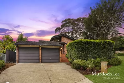 3 Elga Close, Cherrybrook For Sale by Murdoch Lee Estate Agents