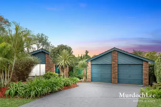 12 Tyne Close, Baulkham Hills For Sale by Murdoch Lee Estate Agents